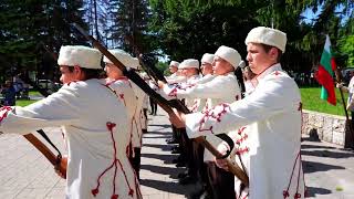 Посрещане на похода" По стъпките на четата на Таньо Войвода “01 06 2024 гр Ветово