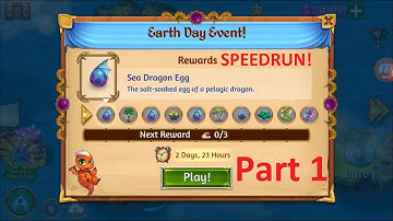 Merge Dragons! Earth Day Event! SPEEDRUN! Part1