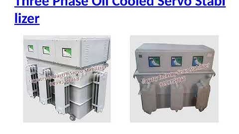 Servo Stabilizer - Automatic Stabilizer 20KVA,50KVA,100KVA,1000KVA Stabilizer