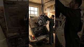 1957 Fiat 600 Full Restoration Process 😍🌈❤️‍🔥 #asmr #automobile #aviation #carcraft #modelengine