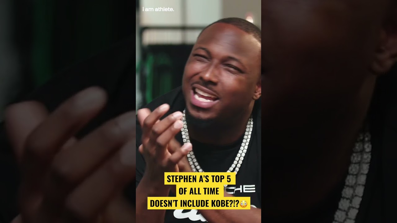 Kobe didn&rsquo;t make the cut in Stephen A&rsquo;s top 5 list 👀😳