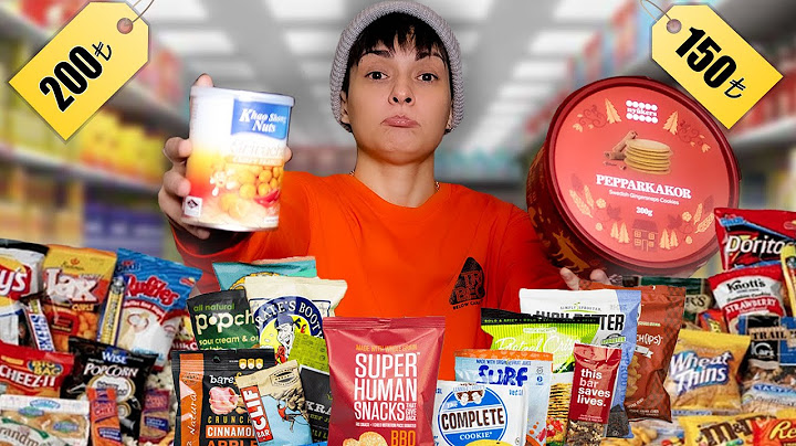 Marketteki En Pahalı Atıştırmalıkları Denedim !
