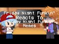 FNF react to FNF Memes || Gacha Club || Friday Night Funkin' || Flashing Lights