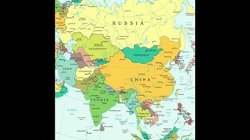 Map of asia