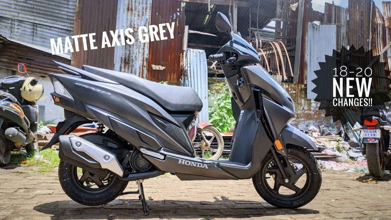 Honda Activa Honda Grazia Dx Bs6 Honda Grazia Scooter At ₹ 59739 - Main Image