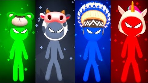 Stickman Funny Minigames - Stickman Party 1 2 3 4 Player 2023 Gameplay Walkthrough Android iOS