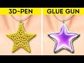 3D PEN DIY IDEAS AND GLUE GUN PROJECTS