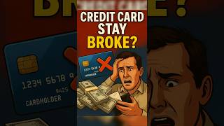 The Credit Card Trap ❌ Why Americans Stay Broke #shorts #richpeopleliving