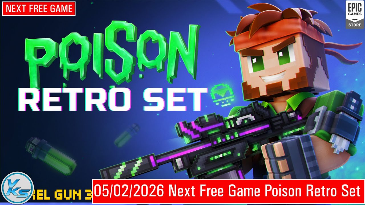 🔥 NEXT EPIC FREE GAME Poison Retro Set | Poison Retro Set FREE