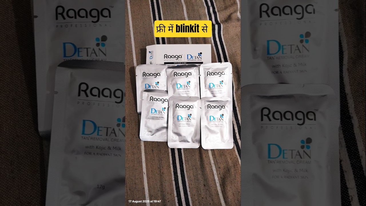 Bought Raaga Detan for free from Blinkit  