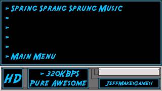 Spring Sprang Sprung Music - Main Menu