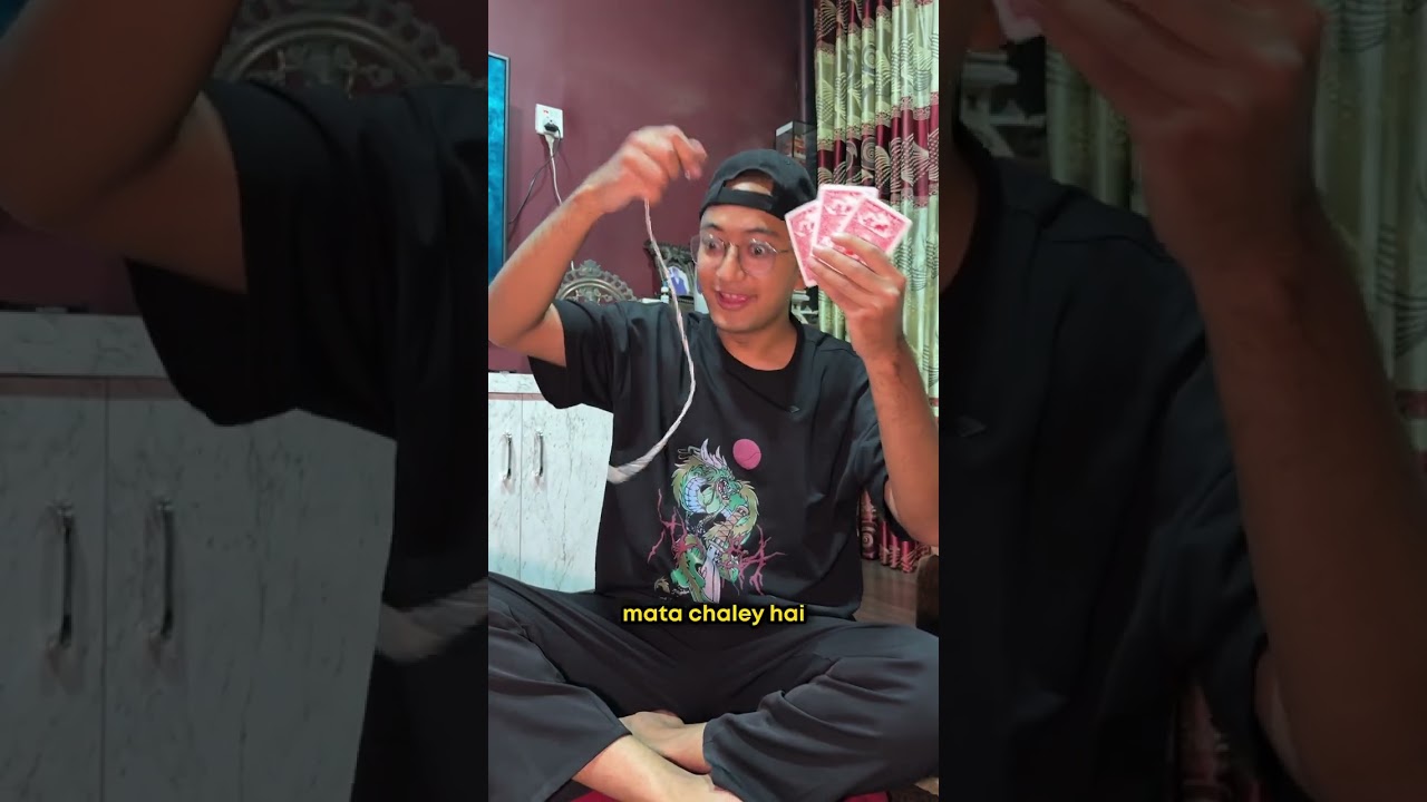 That one lucky place while playing cards on Dashain