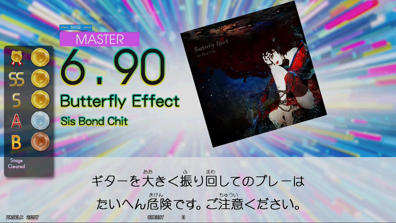 【GITADORA】 Butterfly Effect （BASS/MASTER） YouTube