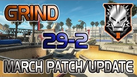 Black Ops 2 March Weapon Patch Info [Vector SMG Class Setup 29-2]