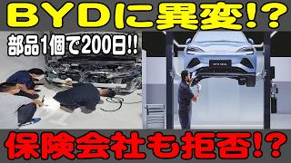 【衝撃】BYDオーナー絶望…「部品1個で200日待ち」保険会社まで動いた本当の理由