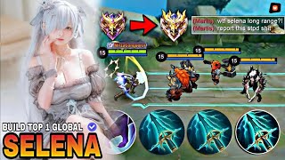 Try This Selena Full Sky Piercer Build Savage - Road To Top 1 Global Selena Mlbb