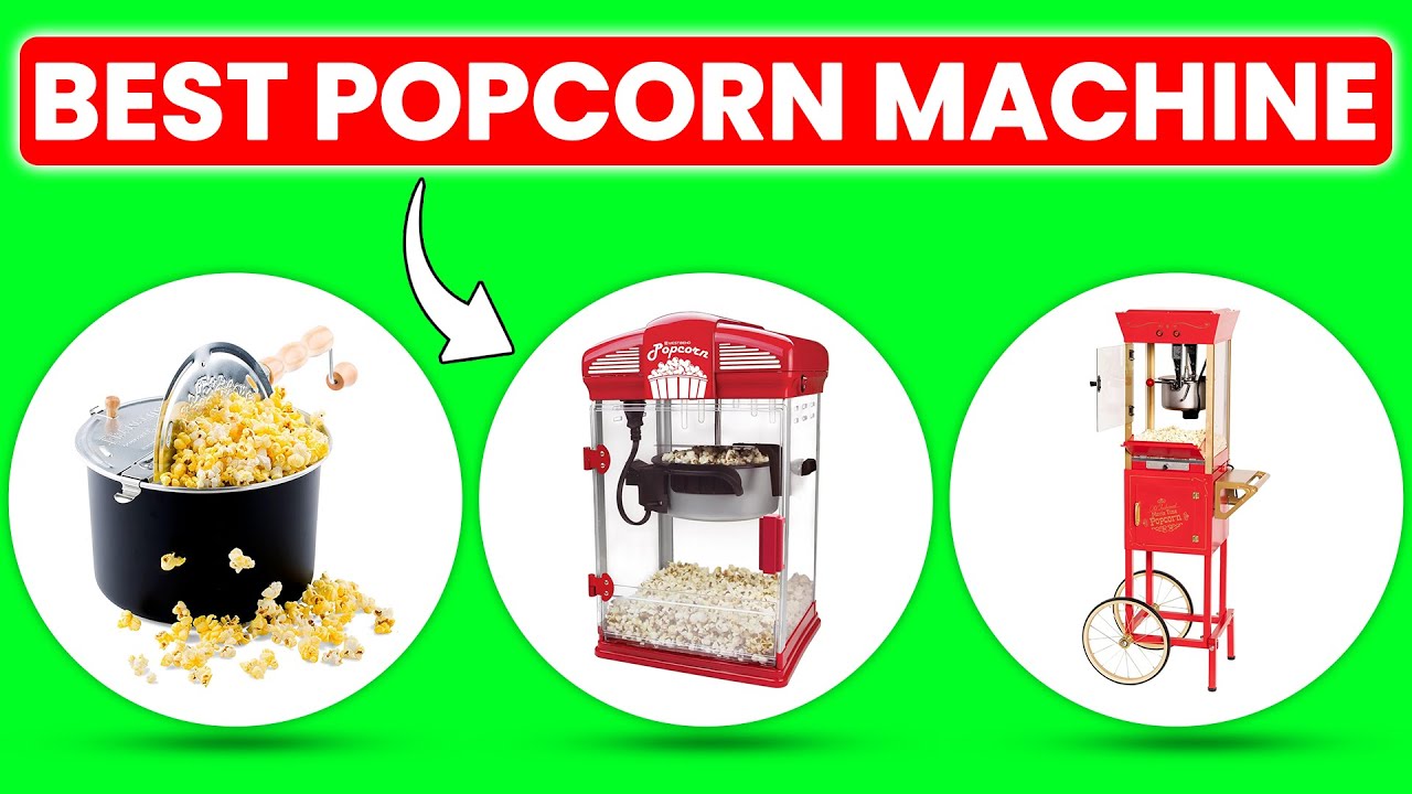 Топ-3 аппаратов для приготовления попкорна — наш выбор (посмотрите это видео перед покупкой!)