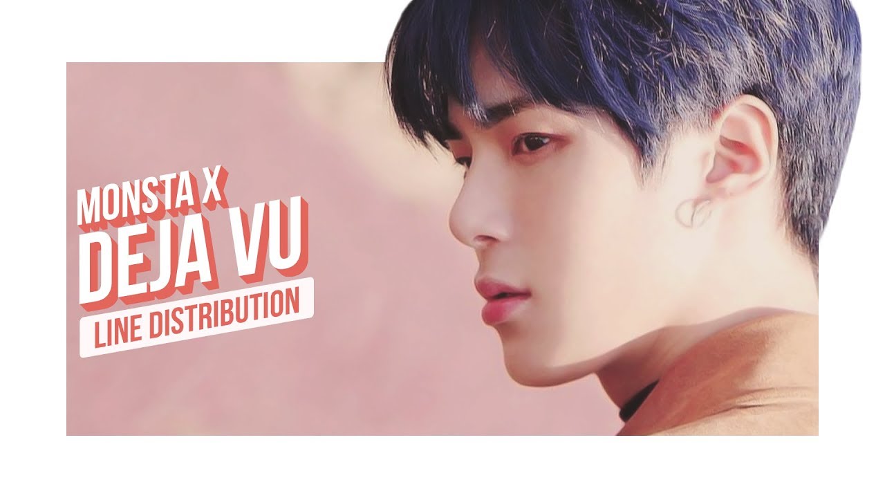 MONSTA X - Deja Vu Line Distribution (Color Coded) | D-2 THE