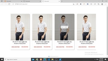 Cách tạo slider sản phẩm dùng template | Fpoly