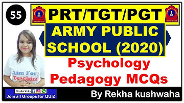 (2020) Army Public School Test Series- 55 (Part-A & B) | Previous Year Questions | Practice Session