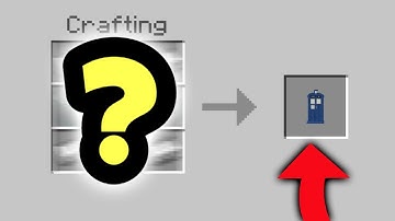 How To Create The Tardis From Doctor Who In Minecraft Bedrock Edition! (Tardis Add On)