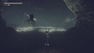 9S makes a grave for 2B [NieR:Automata]