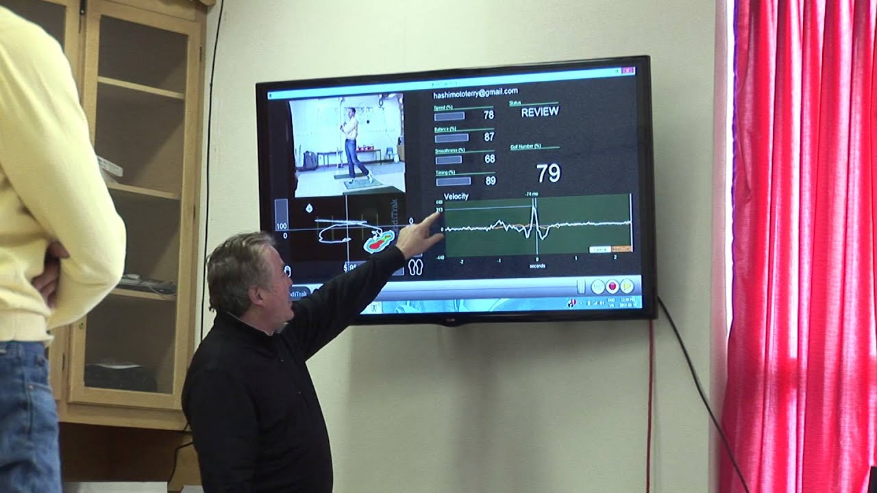 How to Use the BodiTrak Golf Pressure Mat YouTube