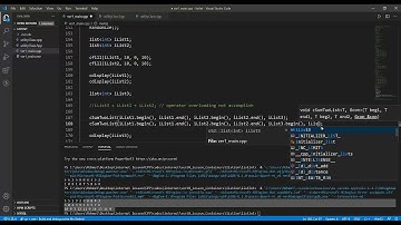 Nesneye Yönelik Programlama - CPP/C++ - Ders 249 - List Sınıf Kullanımı - Part 5 (Dogal Türler)