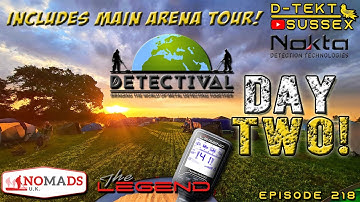 2023 Autumn Detectival DAY TWO! | Metal Detecting Festival | Nokta Legend | Arena Tour | Episode 218