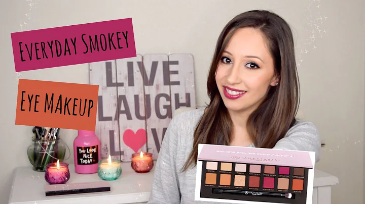 Everyday Smokey Eye Makeup | ABH Modern Renaissance Palette | Vasilikis Beauty tips