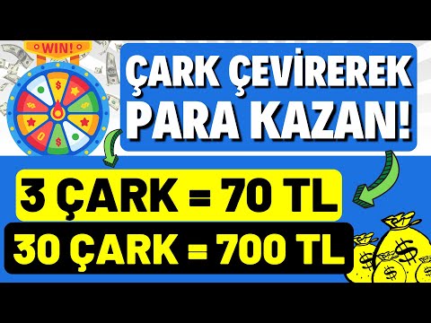 3 KEZ ÇARK ÇEVİR 70 TL PARA KAZAN 🤑 ( Ödeme Kanıtlı ) - İnternetten Para Kazanma 2023