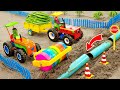 Top diy tractor making mini repair pipeline  roadwork  diy mini truck roller  bulldozer  hp mini