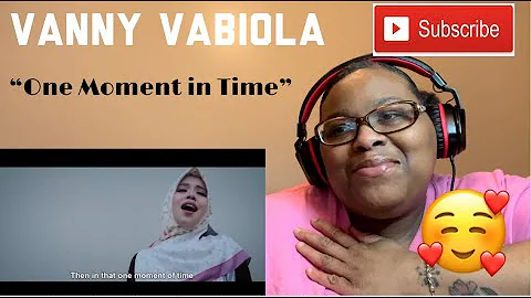 VANNY VABIOLA - ONE MOMENT IN TIME (WHITNEY HOUSTON) |REQUESTED REACTION