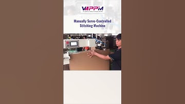 Precision in every stitch.#corrugatedbox #boxstitching #packagingmachinery