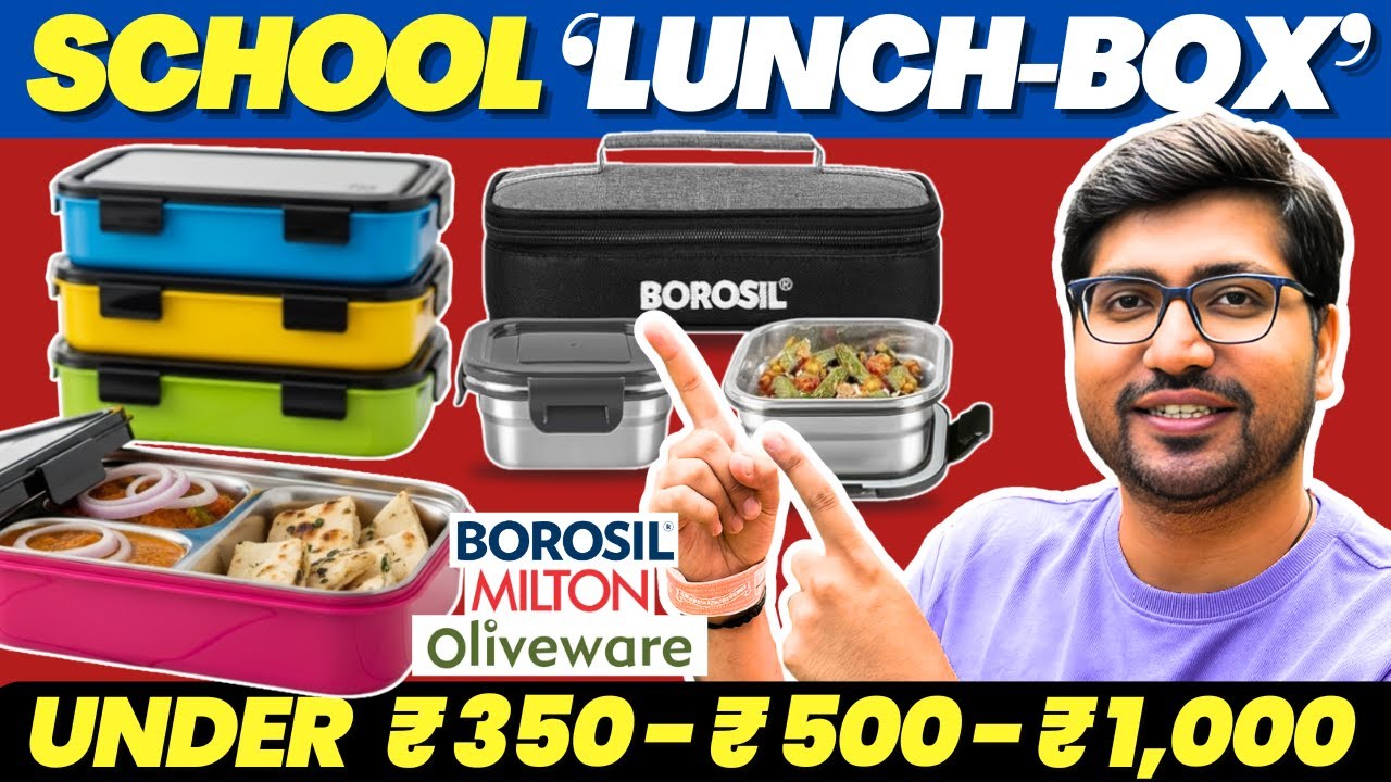 [TOP 3]🔥Best Lunch Box for School in India🍱best lunch box for kids ...