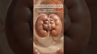 5 Foods That Support Kidney Health 💧 #KidneyHealth #KidneyFriendly #HealthyFoods #HealthTips #Shorts