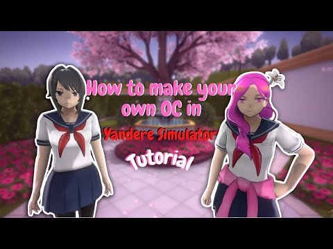 How to make your own OC in Yandere Simulator!! ♡