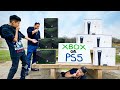 Leaving Free PS5 & Xbox Series X In Public! (PS5 VS Xbox)