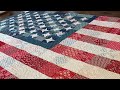Scrappy Americana, Laundry Basket Quilts, Log Cabin Quilts, Trip Around the World - Video 174