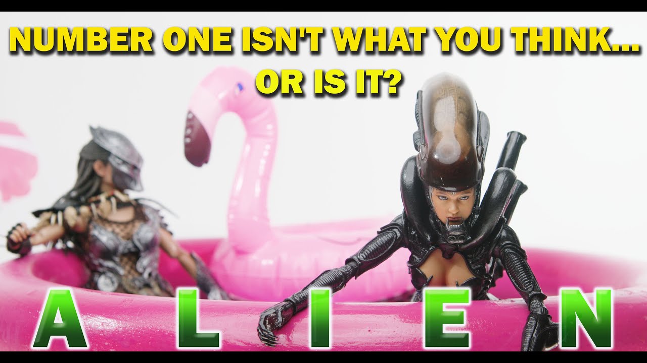 COUNTING  DOWN THE 20 STRANGEST ALIEN BIG CHAP FIGURES... You've Never Seen! (Unless you have).