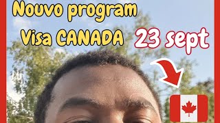 Tout sa wap bezwen pou Porogram Visa Travay 23 Sept CANADA 2023