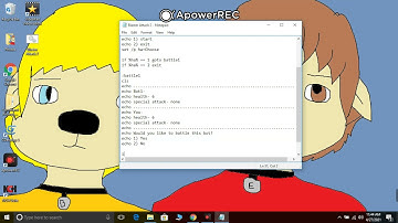 How to create a game in Notepad part 2
