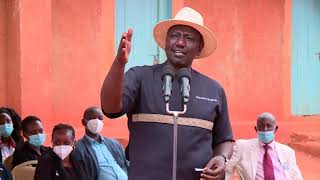 RUTO'S FULL SPEECH IN MAKUENI TODAY AS UHURU LECTURED HIM IN VIHIGA!!
