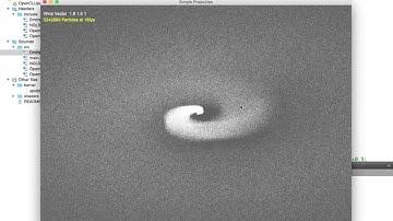 OpenCL and OpenGL particles