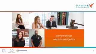 All about Damar's legal apprenticeships