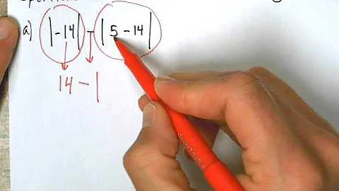 operations with absolute value problem type 2