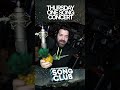 Thursday One Song Concert: President of Can’t Get Enough