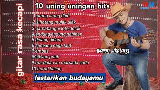 10 tortor uning uningan paling hits versi melodi gitar (waren sihotang)