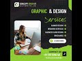 We offer professional Graphic Design Services | Concept Grow IT Solutions Training Institute