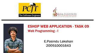 Eshop | Task 09 | Java Institute